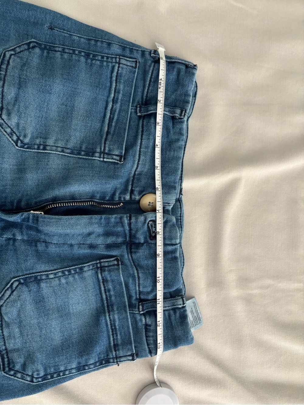 Maeve Collette Wide-Leg Jeans in Medium Blue Wash - Picture 5 of 6